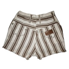 Vintage Wrangler striped jean shorts