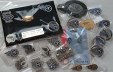 Tennessee Titans pins, pendants, earrings, keyrings