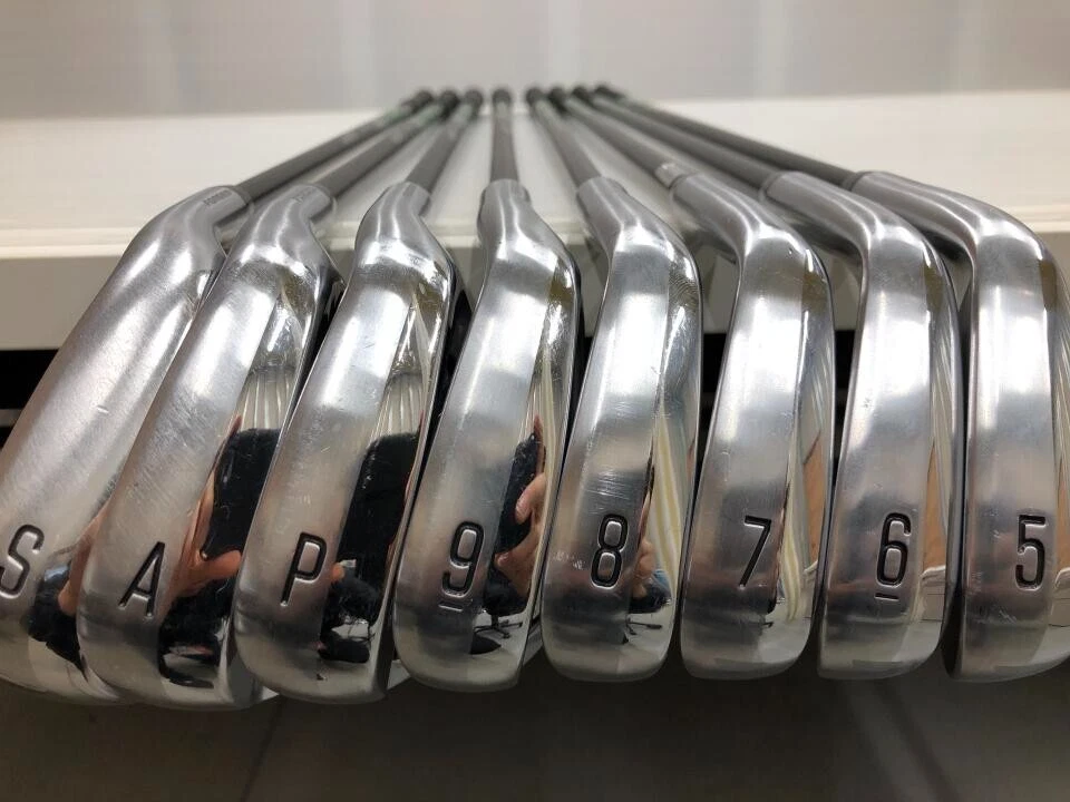 XXIO X-eks- 2022 Iron Set 8 Clubs 5-Pw Aw Sw Miyazaki AX-2 Stiff Flex - Image 4 of 4