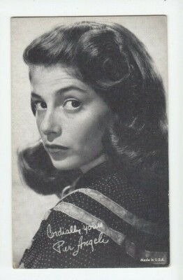 Pier Angeli Exhibit Card Circa 1948+ Actress