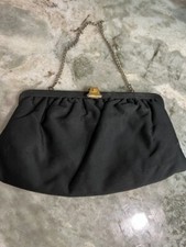 Vintage Black Clutch Purse