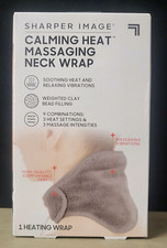 Calming Heat Neck Wrap by Sharper Image Personal Electric Neck Heating Pad
