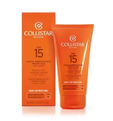 Schutzbräunungscreme LSF 15 Gesicht und Körper Water Resistant 150ml Collistar