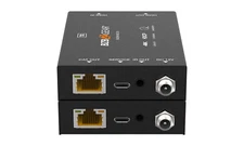 BZBGEAR 4K UHD HDMI Extender Over Cat5e/6/7 w/ Bi-directional IR/PoC up to 165ft