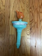 VTG Cesar 80s 13  Statue Of Liberty Halloween Costume Prop Torch Blow Mold NY