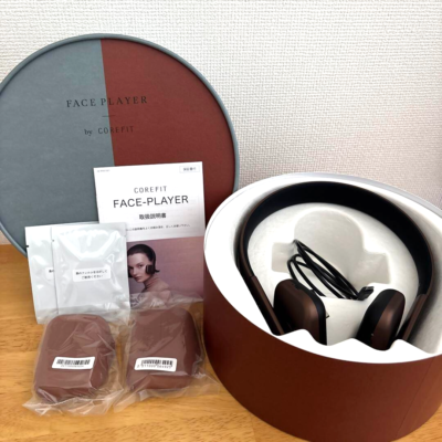 COREFIT FACE PLAYER EMS Facial Massage Care Device Deep Red COREFIT FACE PLAYER EMS Facial Massage Care Device Deep Red