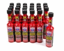 Lucas Octane Booster Fuel Additive STOPS PINGING 5.25oz 24 Bottle Pack 10930