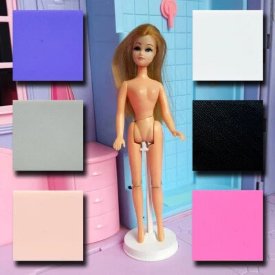 Pippa Puppen kompatibler Ständer verschiedene Farben 3D gedruckt für Palitoy Topper Dawn
