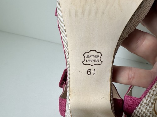 Sacha London Elmira Pink Leather Platform Heels Size 6.5 Platform 1.5”, Heel 4” - Picture 9 of 11