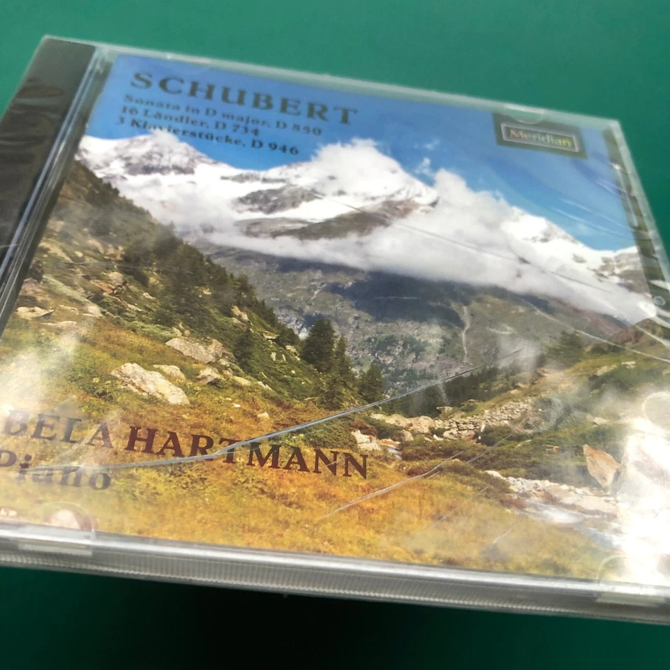 SCHUBERT PIANO MUSIC Classical CD Sonata Landler D734 D946 Bela Hartmann SEALED - Image 3 of 4