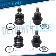 New 4pc Front Upper And Lower  Ball Joints for Toyota 4Runner FJ Cruiser GX470