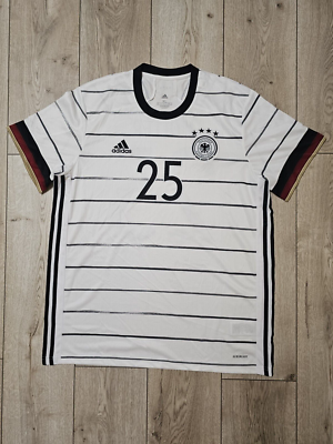 GERMANY 2019 2021 HOME MULLER FOOTBALL SHIRT SOCCER JERSEY XL