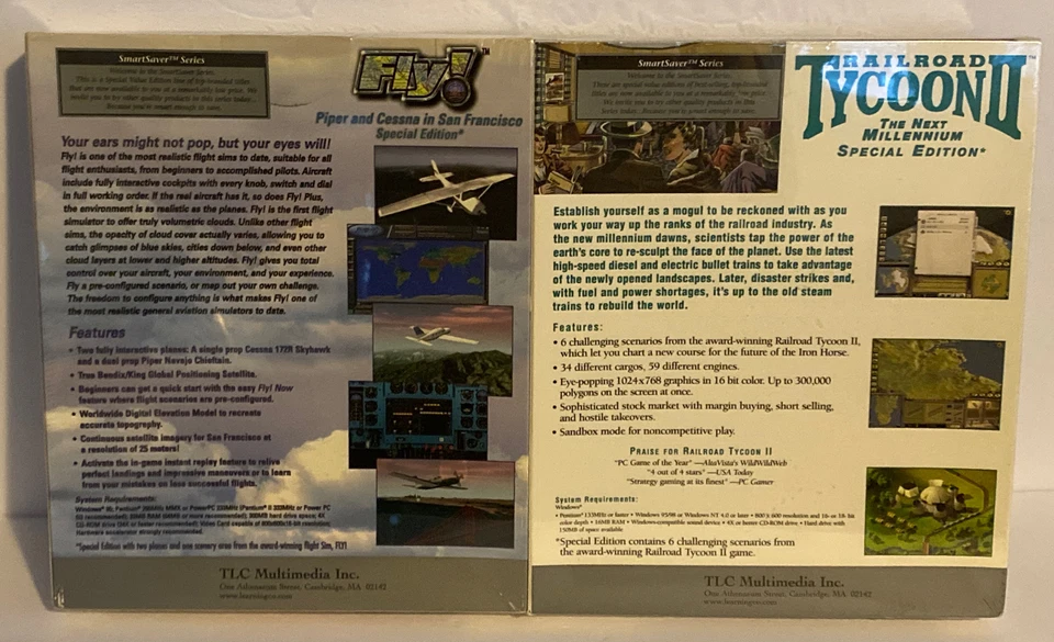 Fly! Piper and Cessna in San Francisco Special Edition & Trailroad Tycoon 2 - Image 4 of 4