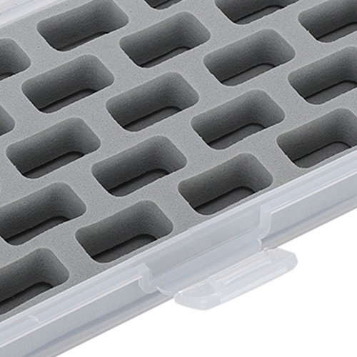 28 Slots Empty Spools Box Plastic Thread Storage Cover Bobbin Organizer Tools - Picture 16 of 22