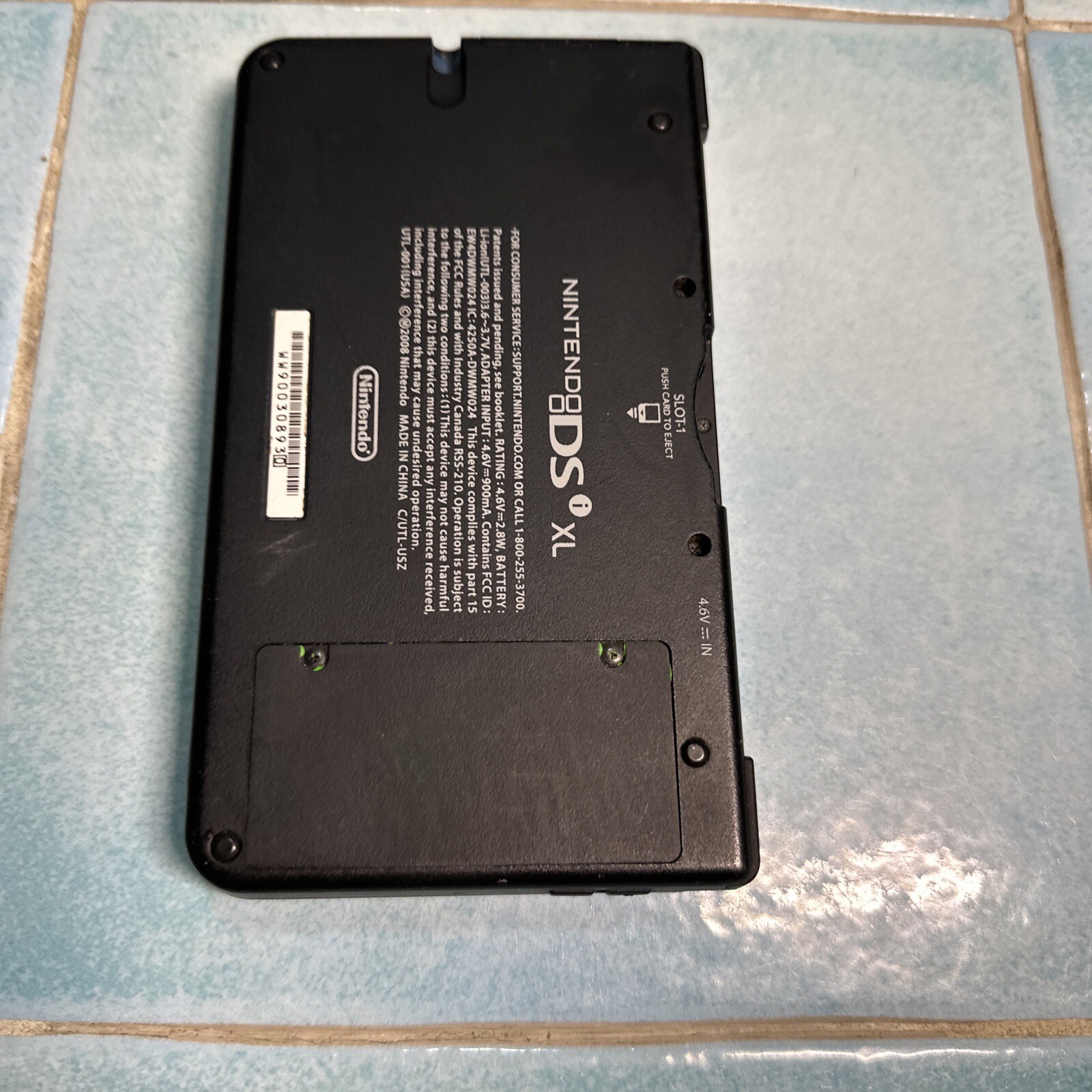 Nintendo 3DS XL Blue Console Top Screen Doesn't Display PARTS eBay