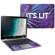 MightySkins Skin Compatible with Samsung Chromebook Plus LTE 2018 - Its Lit...