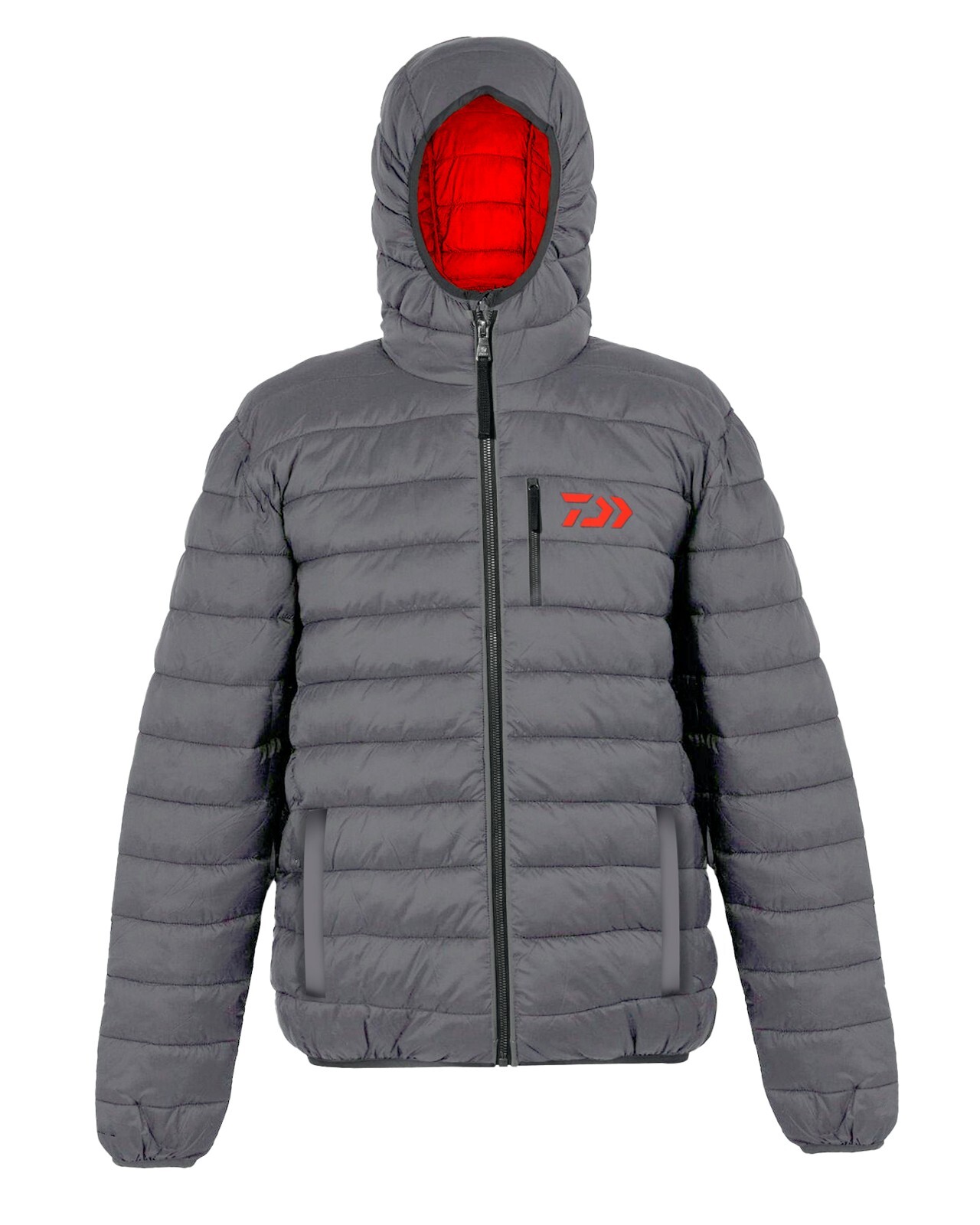 Daiwa graue Rippjacke