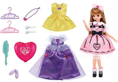 Licca-chan Rika Daisuki Gift Set fasion doll dress-up doll Japan