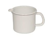 Riess Schnabeltopf Emaille Topf Weiß 12Cm