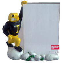 IOWA HAWKEYES HERKY NCAA FOOTBALL BASKETBALL SPORTS MASCOT PHOTO FRAME W. STAND