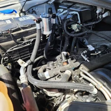 Genuine UPR Oil Catch Can Fits 11-23 F150 5.0 Ecoboost 2.7 3.5 Braided Hose