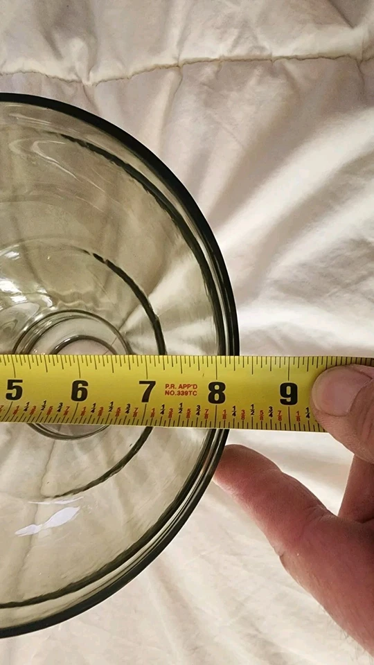 Cerámica Barn 8769044 Verde Vintage Vidrio Capucha Pantalla Colgante Globo Vidrio Foto 3 de 4