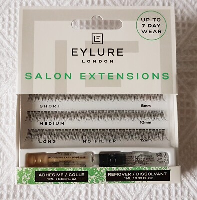 Eylure ~ Salon Extensions ~ 8, 10, 12 mm Falsche Wimpern Cluster ~ Natural Style