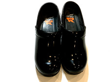 DANSKO XP SZ 36 5/5-6 BLACK PATENT LEATHER Women's