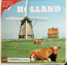 HOLLAND Netherlands 3d View-Master 3 Reel Packet NEW SEALED