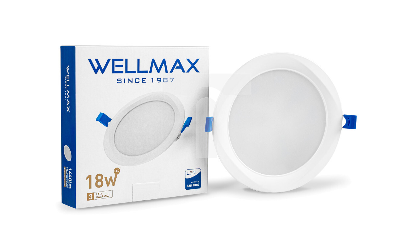 Round recessed downlight 18W 1440 lm Neutral 4000K / GOL1DLRRN18 /T2UK