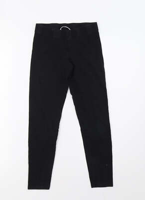 Marks & Spencer Mädchen Schneehose Hose schwarz Baumwollmischung Größe 11 Jahre