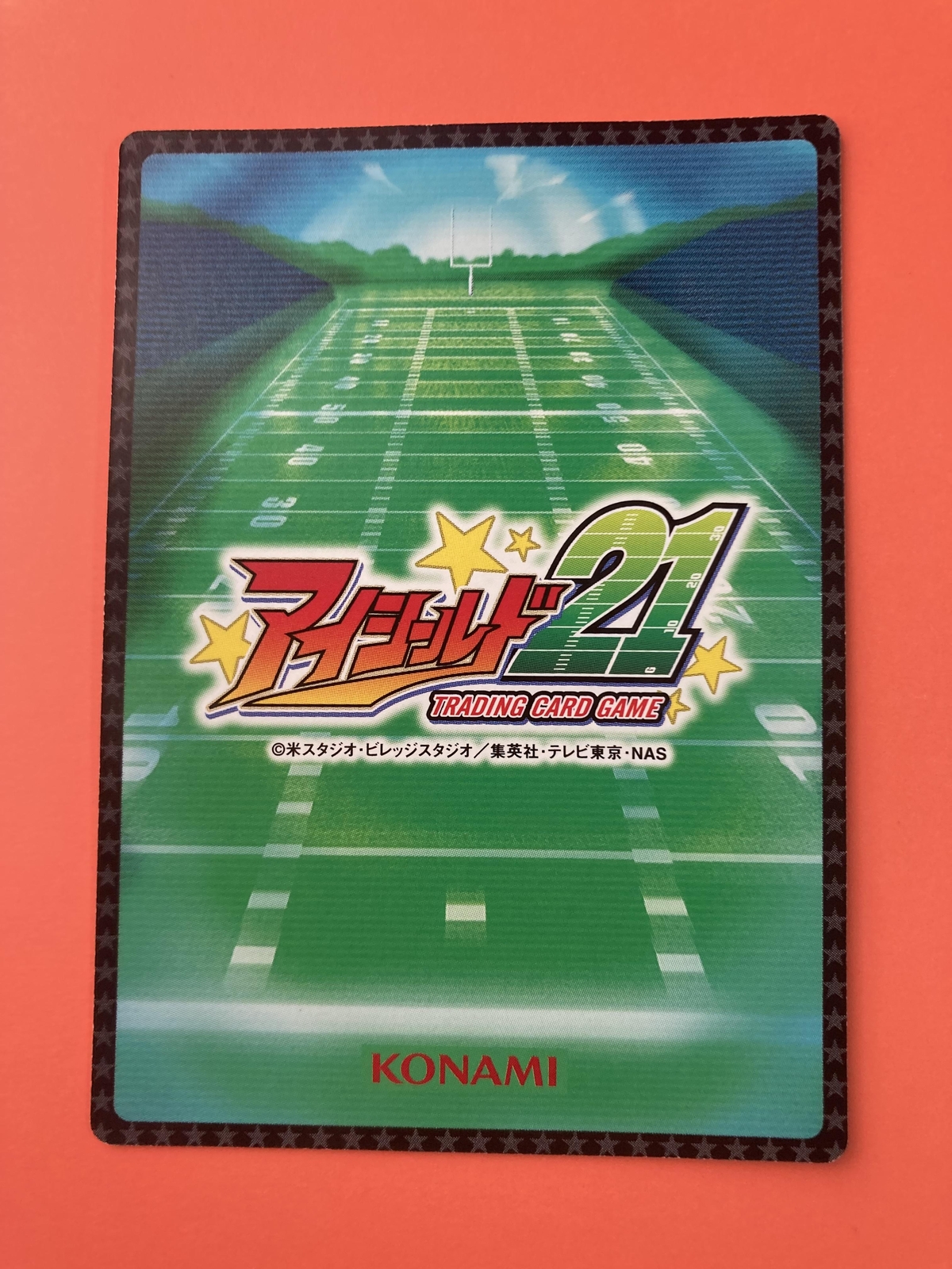 Sena Monta 02R016 Eyeshield 21 Card Foot Very Rare KONAMI eBay