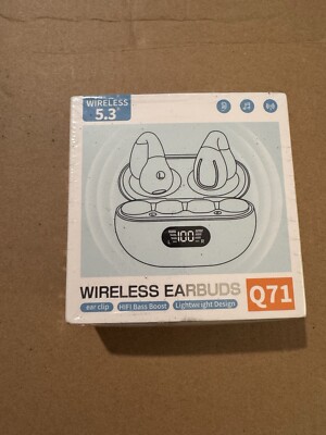 Open Ear Clip Wireless On Headphones Bluetooth 2023 New Mini Waterproot Sports