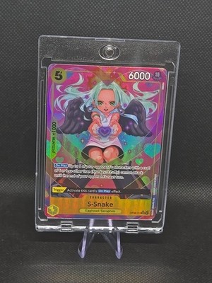 ONE PIECE TCG | S. SNAKE OP08-112 SR Alt Art | OP-08 Two Legends