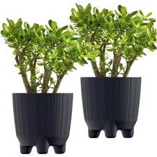2x vasi da fiori portavasi da fiori fioriera rotonda Ryfo N 14,5 cm