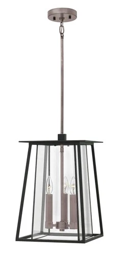 Hinkley Walker 17 1/4" High Black Outdoor Hanging Light - Picture 3 of 6
