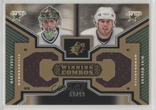 2005-06 SPx Winning Combos Gold 68/99 Marty Turco Mike Modano #WC-TM HOF