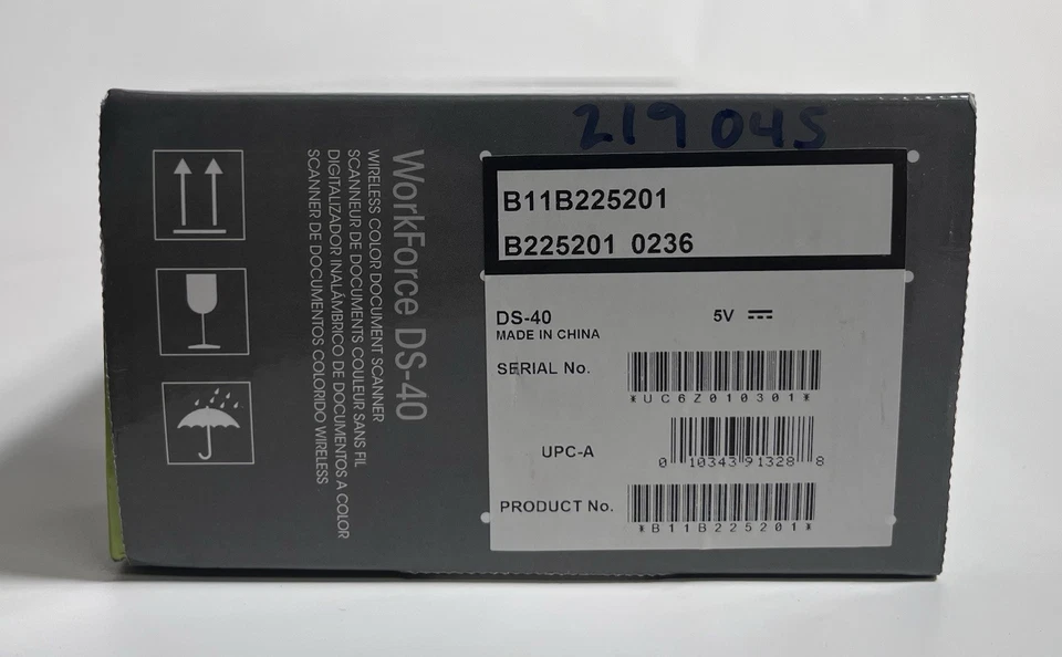 New Epson WorkForce DS-40 Portable Compact Document Scanner for Business Office - Image 2 of 4