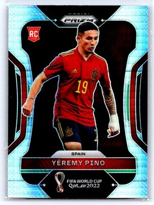 Yeremy Pino 2022 Panini Prizm Fifa World Cup Qatar Prizms HYPER Base RC #2 bX8e