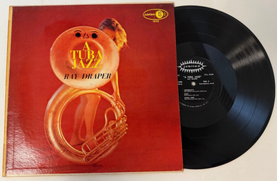 Ray Draper ''A Tuba Jazz'' LP - Jubilee JGM 1090 Mono VG++