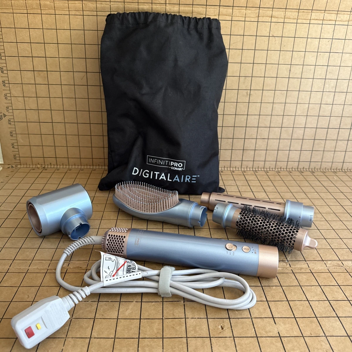 Conair Multi-Attachment Styler in Light Taupe Amazon.com: Conair 5-in-1 Double Ceramic Multi-Attachment  main image 2