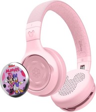 Disney StoryPhones Bluetooth Kids Headphones Minnie Mouse Rose Pink
