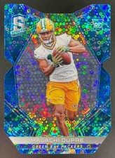 MALACHI DUPRE 2017 PANINI SPECTRA RC NEON BLUE DIE CUT #/35 SSP PACKERS