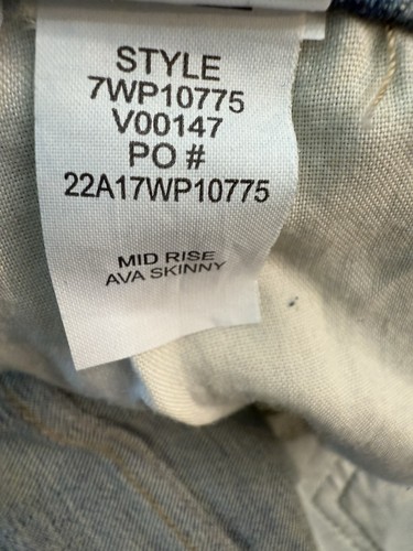 NWT Lucky Brand Womens Ava Mid Rise Skinny Jeans 12/31R Denim - Picture 11 of 12