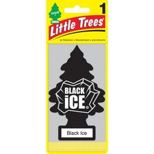 Little Trees Air Freshener Black Ice Long-Lasting Scent Hanging Card