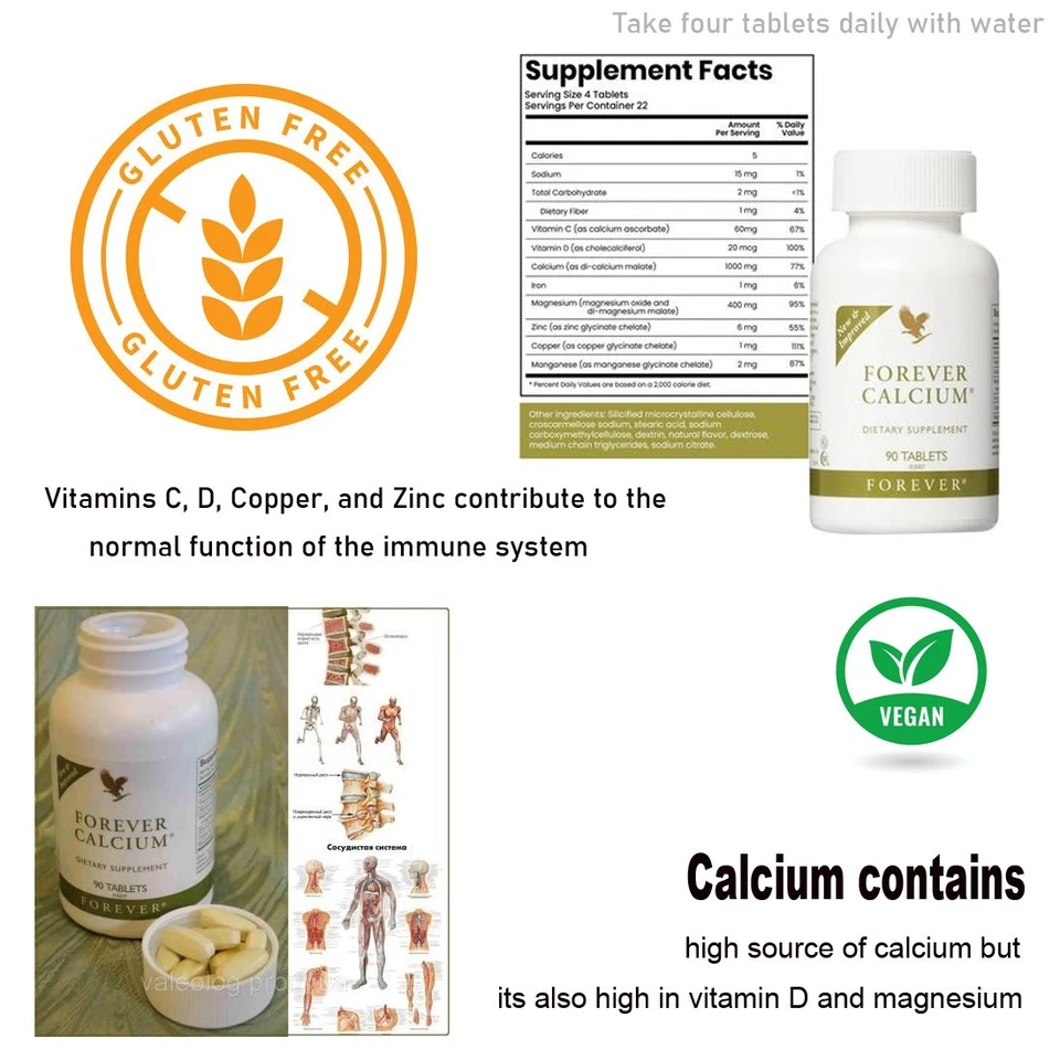 Forever Calcio esencial para huesos más fuertes Foto 2 de 4