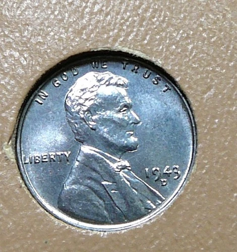 1943-D  Lincoln Cent  - Lustrous  Uncirculated - Choice Or Better - (SGP1-1)
