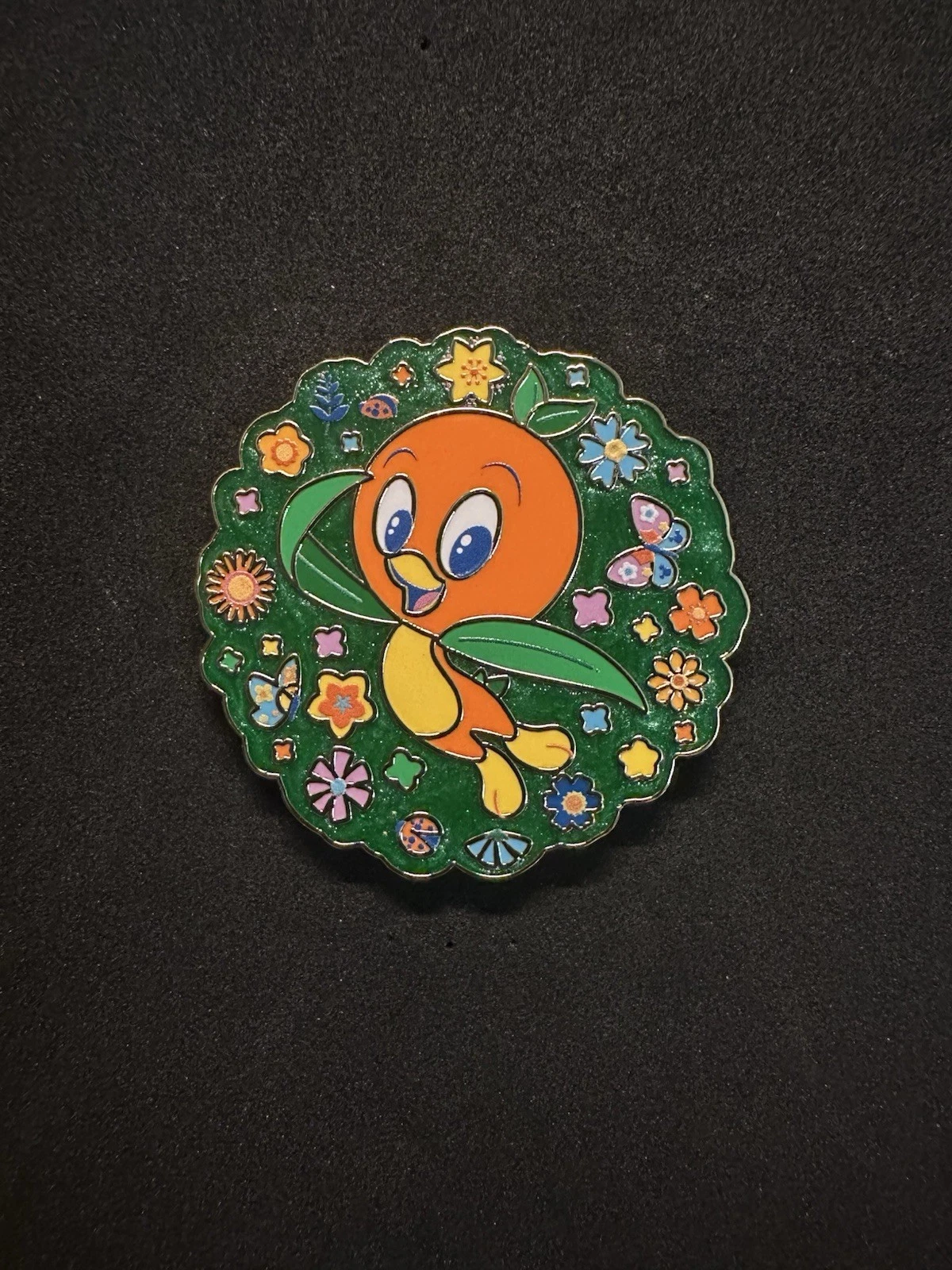 2026 Disney Orange Bird EPCOT Flower and Garden Festival Mystery Pin LR
