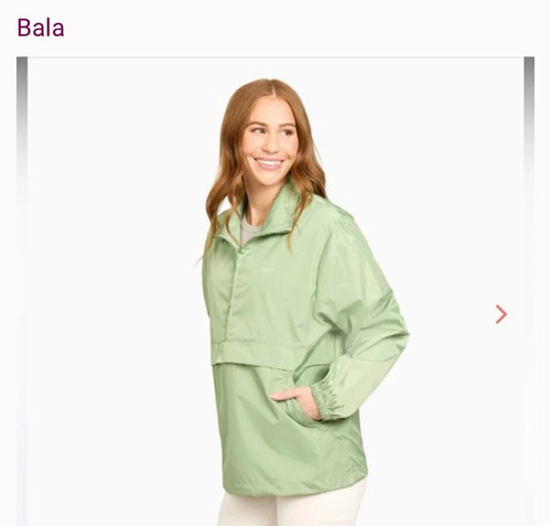 Bala Bangles Windbreaker (from FabFitFun) New NWT - Retail $80 Size S/M - Picture 2 of 7