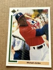 1991 Upper Deck #SP1 MICHAEL JORDAN Rookie Chicago White Sox NMT MT The Goat SP